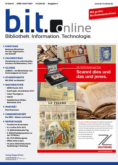 b.i.t.online Heft 6/2016