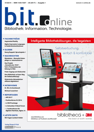 b.i.t.online Heft 1/2017